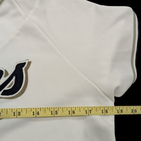 Vintage Majestic San Diego Padres MLB Jersey White size small Made in USA - Picture 5 of 9